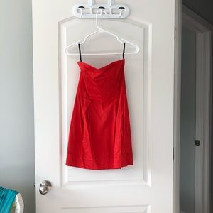 Strapless French Connection mini dress